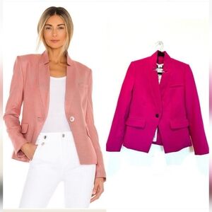 Veronica beard farley dickey jacket magenta Size 8 New With Tag